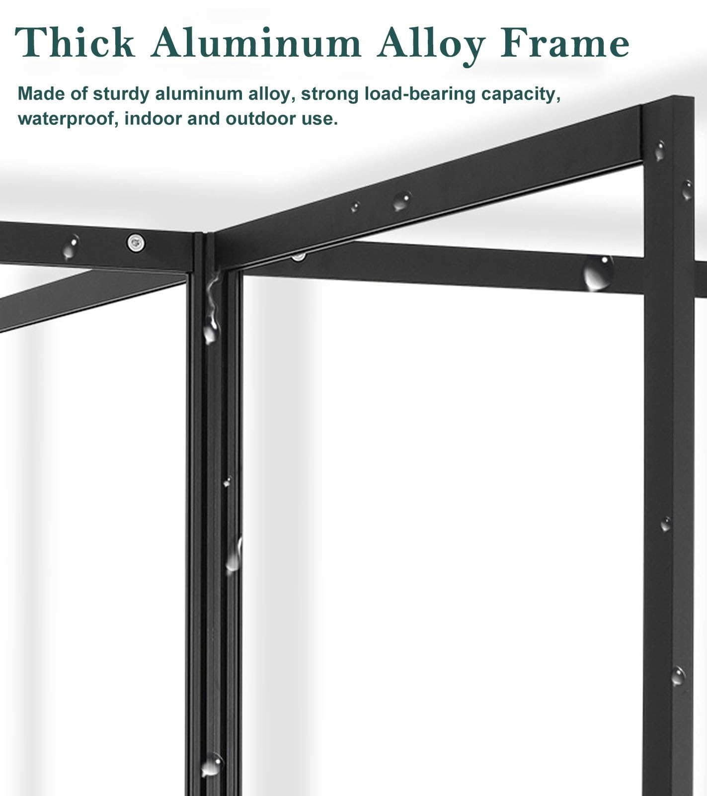 Accroche Tableau Support Rotatif à 360° pour Affiches, Crochets pour Galerie, Kit de Suspension pour Tableaux, Cadre en Aluminium Blanc pour Exposition(4 pcs 1x2m/39x79in+Base)