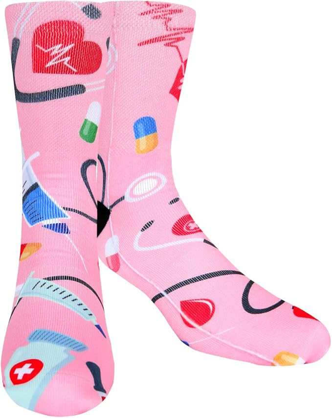 Skate Outfit Ideas with Fun Medical Socks!
