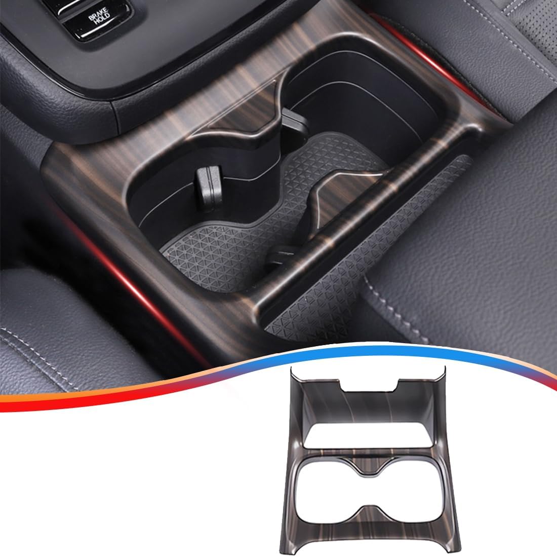 MUXEE for Honda CRV CRV 2023 2024 2025 ABS Wood Grain