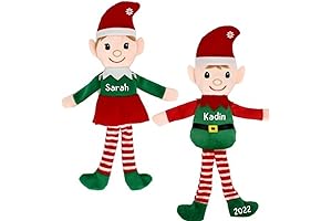 Personalized 14.5 Inch Elf - Adorable Holiday Decoration