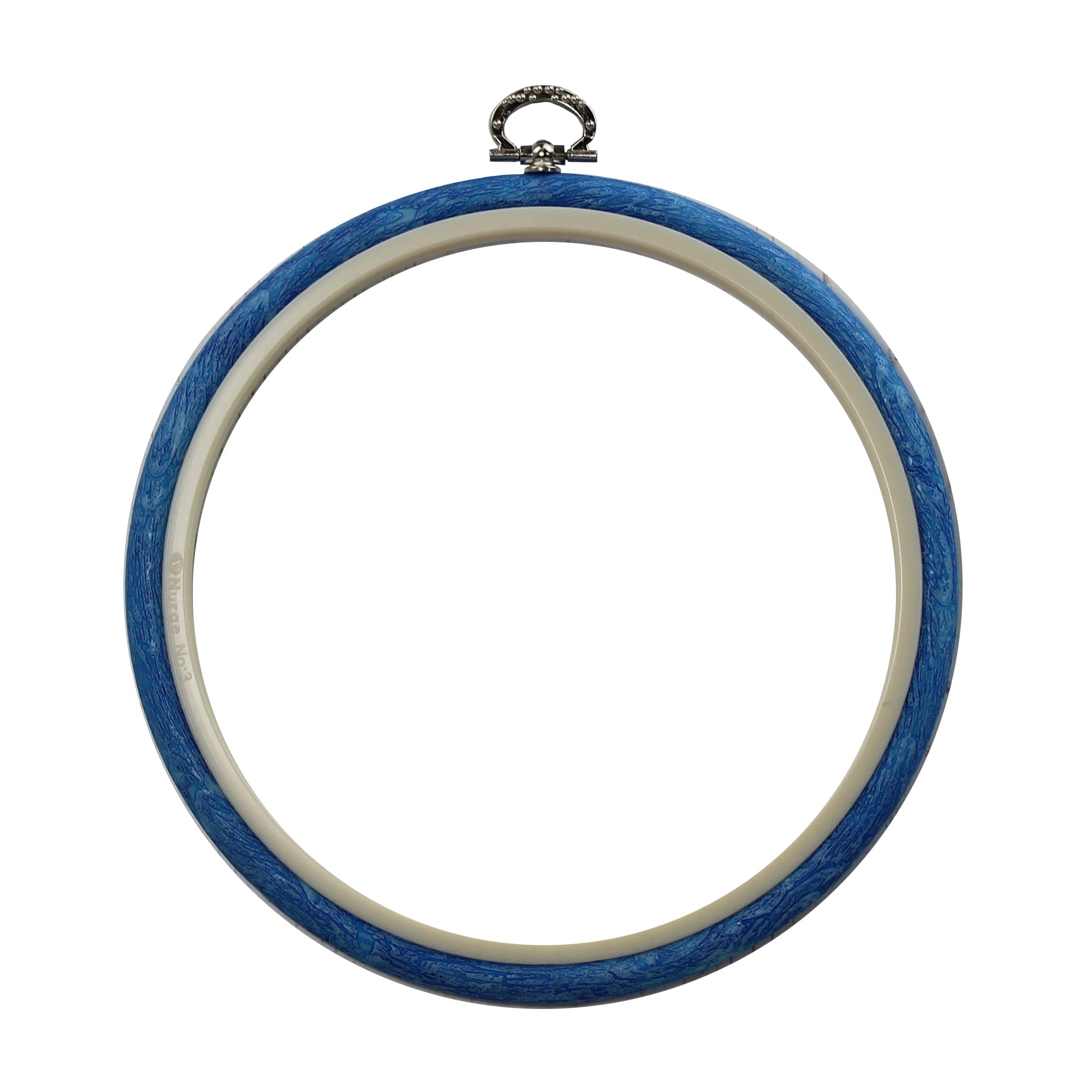 Nurge Embroidery Flexi Hoop Round Cross Stitch Display Red in 3 Sizes