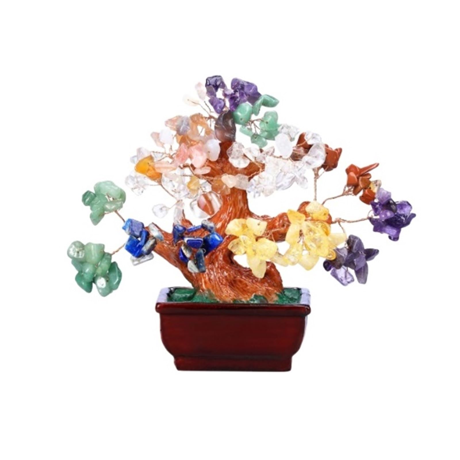 crystal tree， Crystal Tree With Properties Bonsai Feng Shui Money For Good Luck And Wealth Fengshui Decorations