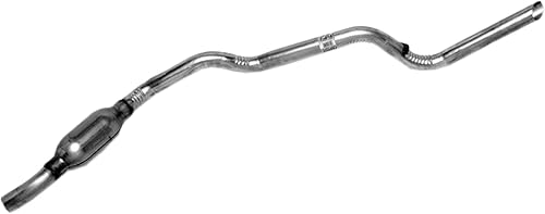 Walker 56010 Resonador de escape de ajuste directo y conjunto de tubería de entrada de 2 pulgadas (OD) 2 pulgadas de salida (OD) para Chevrolet