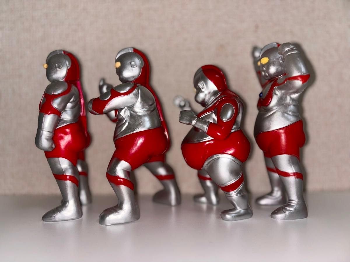 日本未発売☆帰ってくれ！デブトラマン4体セット ファットラマン