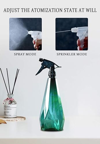 Miniatura 3 de Botella de spray ámbar para limpieza, plástico saludable y botella de spray de 32 onzas para cabello, manos, ropa, baño y plantas, botellas de spray