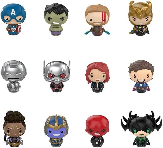 Funko 31938 Pint Sized Heroes Marvel Studios 10: Blindbags 12pc PDQ (CDU 12) Collectible Figure, Multicolour