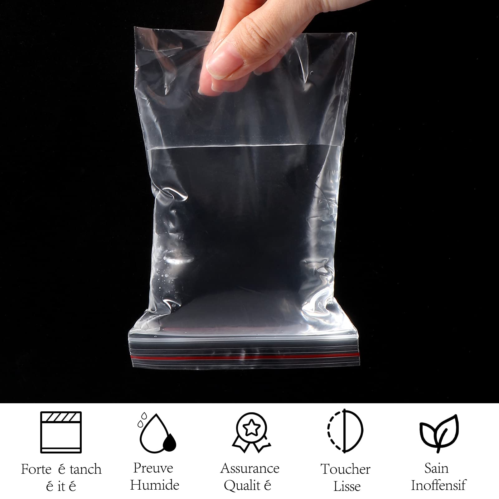Sacchetti Sottovuoto 38x50 Cm - 50 Pezzi Da 5,5 Ml - Senza BPA Per Alimenti - Compatibili Con Tutte Le Macchine Sottovuoto