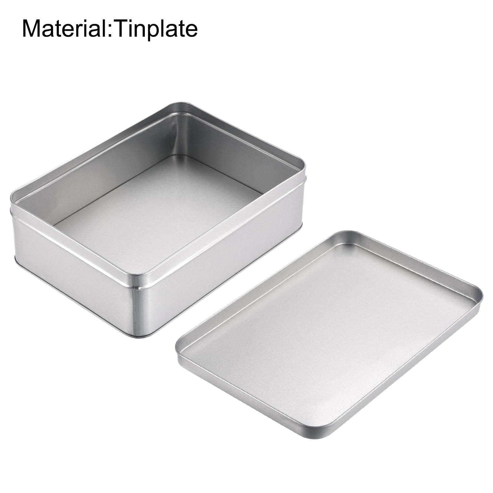 Amazon.com - uxcell Metal Tin Box, 8.66