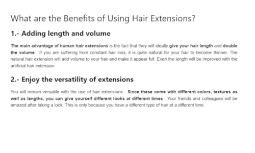 What are the benefits of using hair extensions?