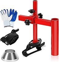 Aukivon Manual Tire Changer Duck Head Kit with Silver Cone - Heavy-Duty Tire Tools for Home Garage, DIY & Small Shops (HF Compatible)