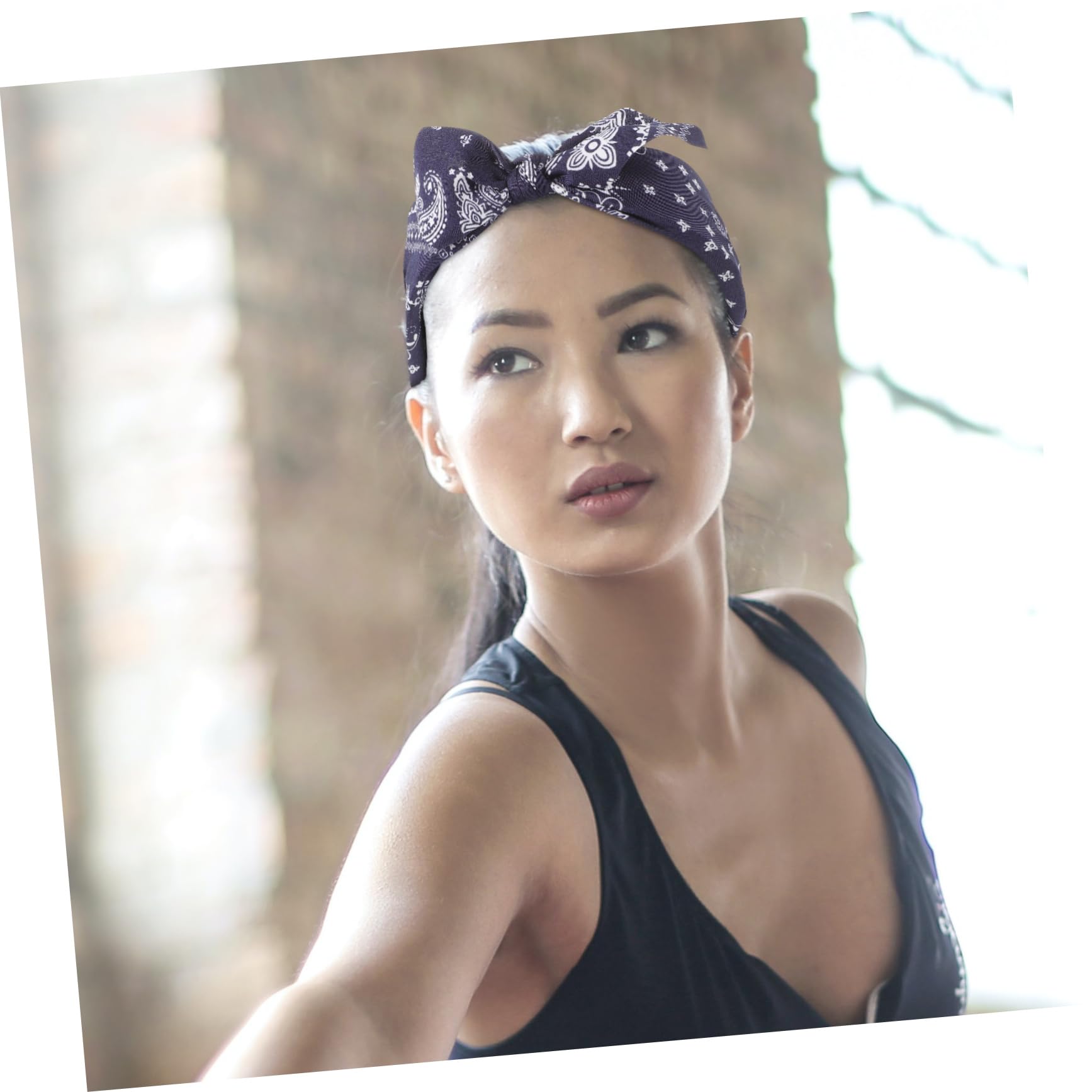 FRCOLOR 2 Set Di Fasce Per Eleganti Per Adulti Per Donne Fasce Grandi Per Per Con Fiocco E Nodo Bandana 4 Pezzi * 2