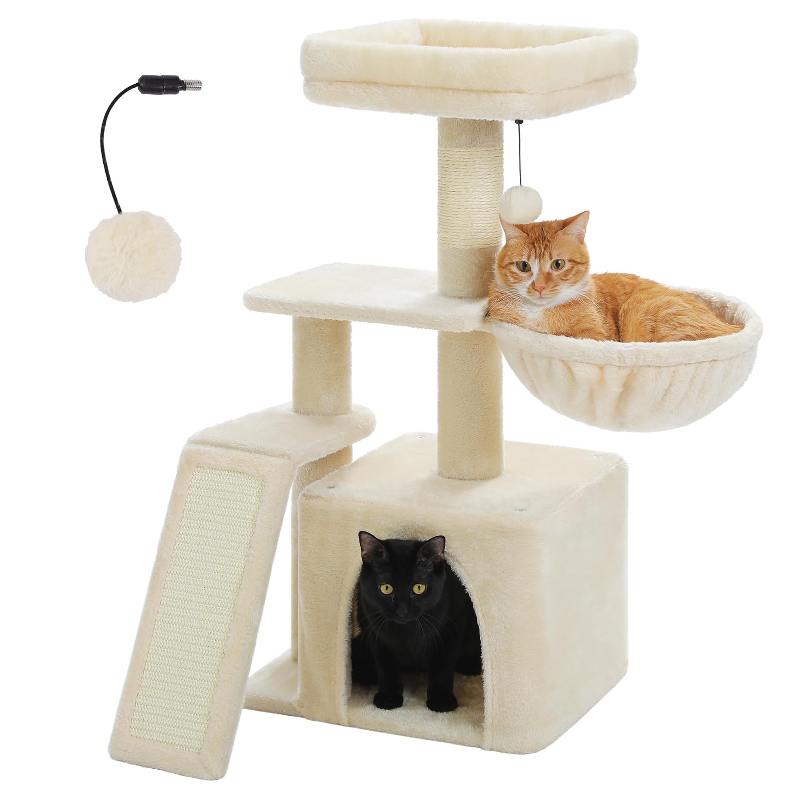 PETEPELA 32 Inch Cat Tree