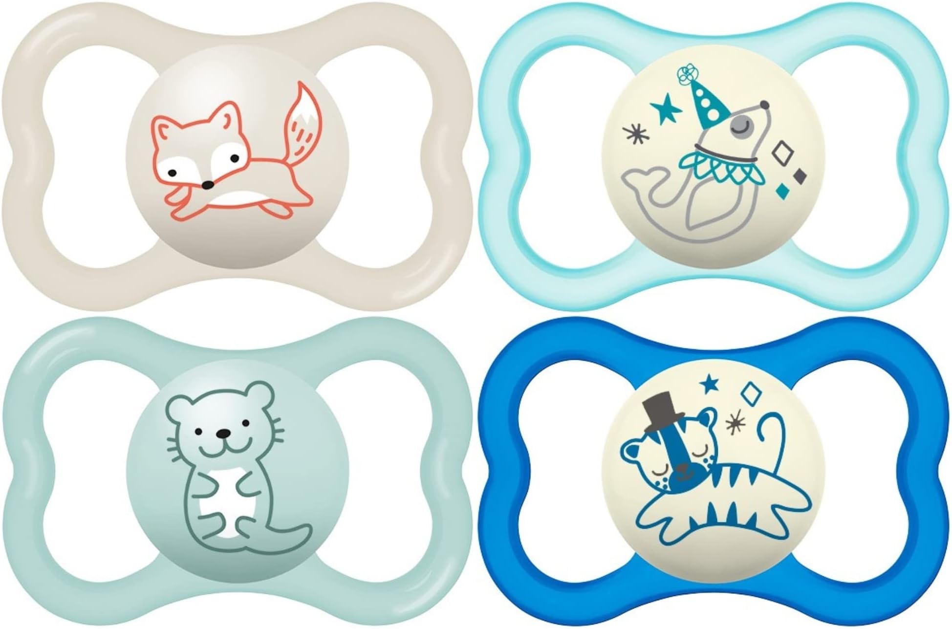 Amazon.com : Tommee Tippee Fun Pacifier, 6-18 Months, 6 Pack with a ...