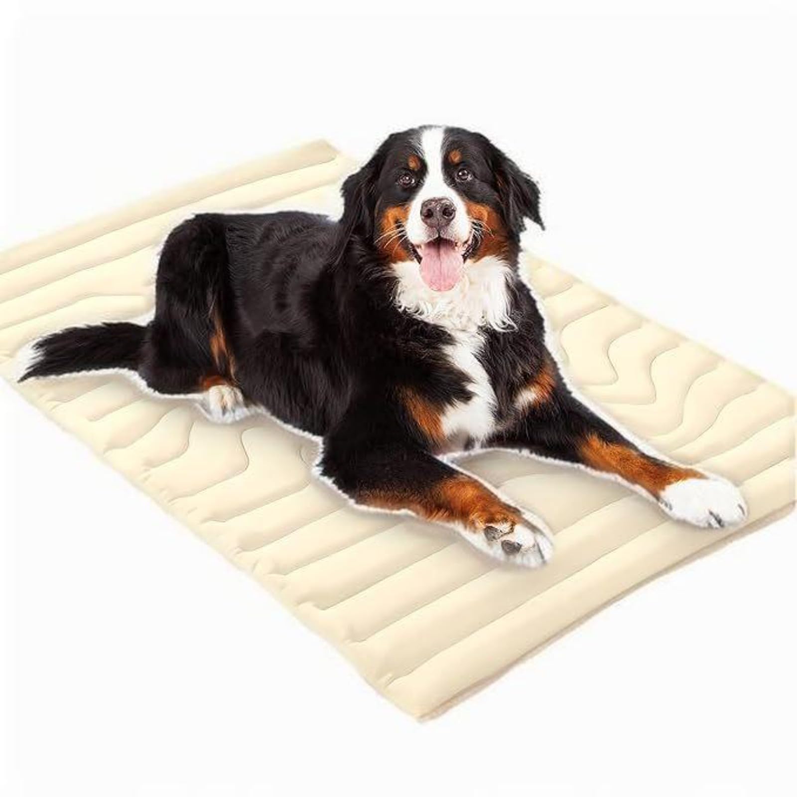 Alfombrilla de refrigeración para perros y gatos, manta portátil antideslizante de verano para mascotas, uso en interiores y exteriores, cama lavable para perros para mayor comodidad y alivio