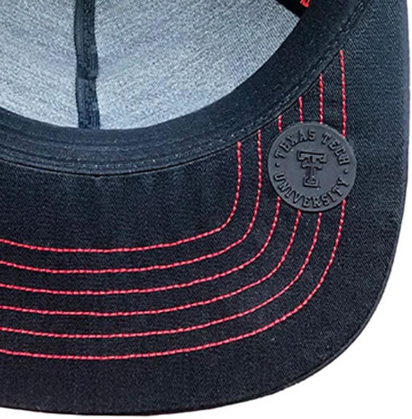 HOOEY Men's Texas Tech University Officially Licensed Collegiate Hat (US, Numeric, 0, 8, 7046T-Black) - Image 6