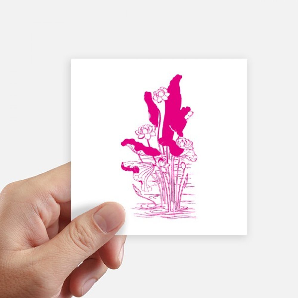 Sticker fleur de lotus pour personnaliser votre valise et ordinateur