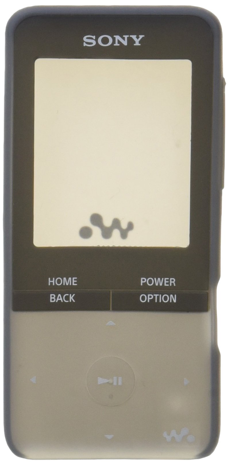 ソニー(SONY) ウォークマン純正 シリコンケース CKM-NWS310 : NW-S310シリーズ用 ブラック CKM-NWS310 B