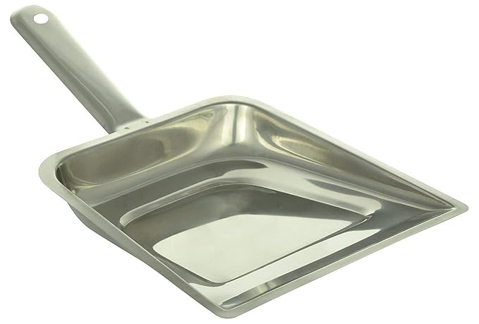 Greatindo Steel Cleaning Dustpan Supdi supali Silver Standard Size 