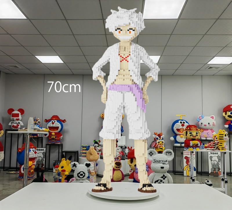 Amazon.co.jp: ワンピース ナノブロック グッズ 70cm ルフィ