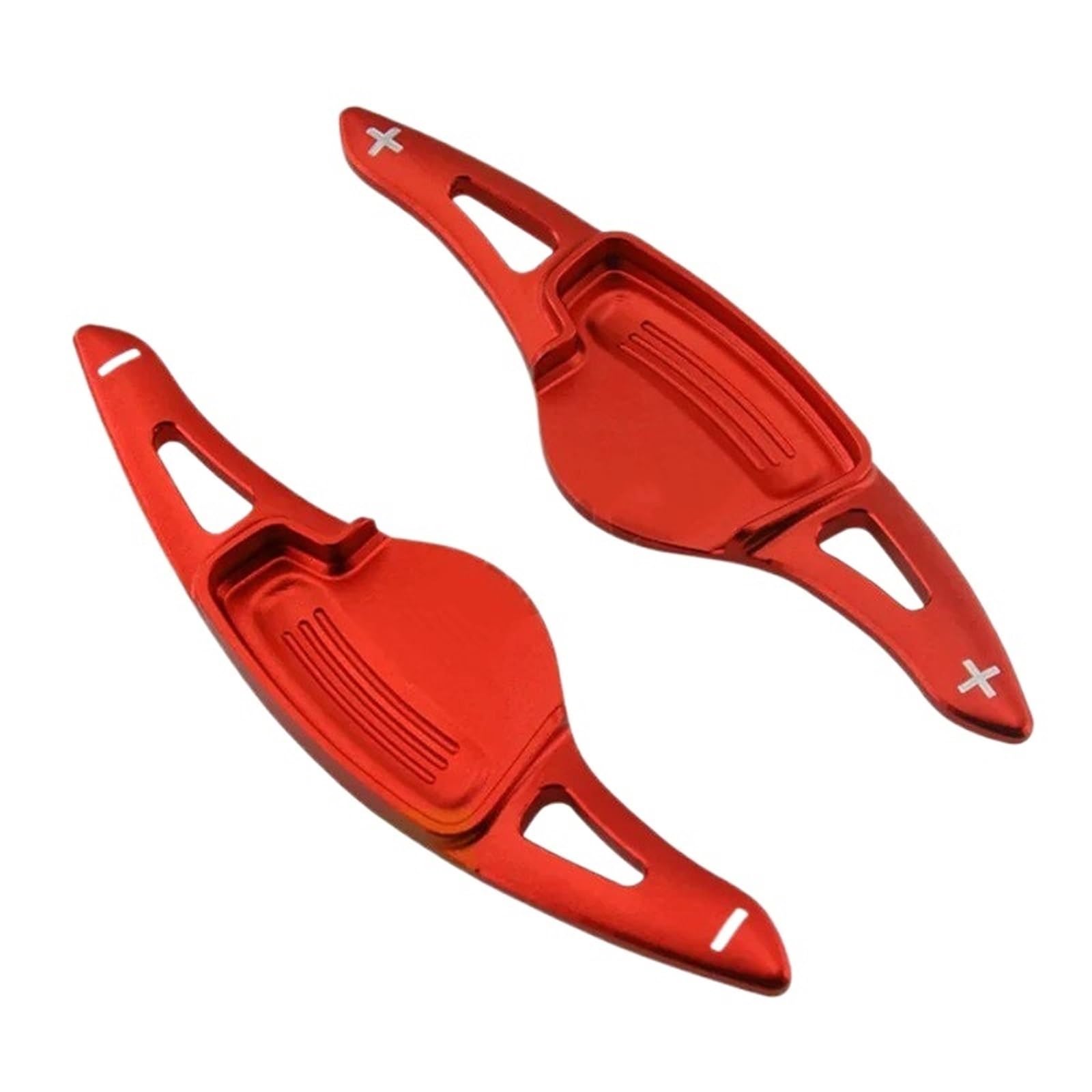 Yakisa Red Paddles Shift For Hyundai For Genesis Dh 2014-2017 G80 2018-2020 Paddle Shifter Aluminum Steering Wheel Shift Extension Paddle Shifter(Red)