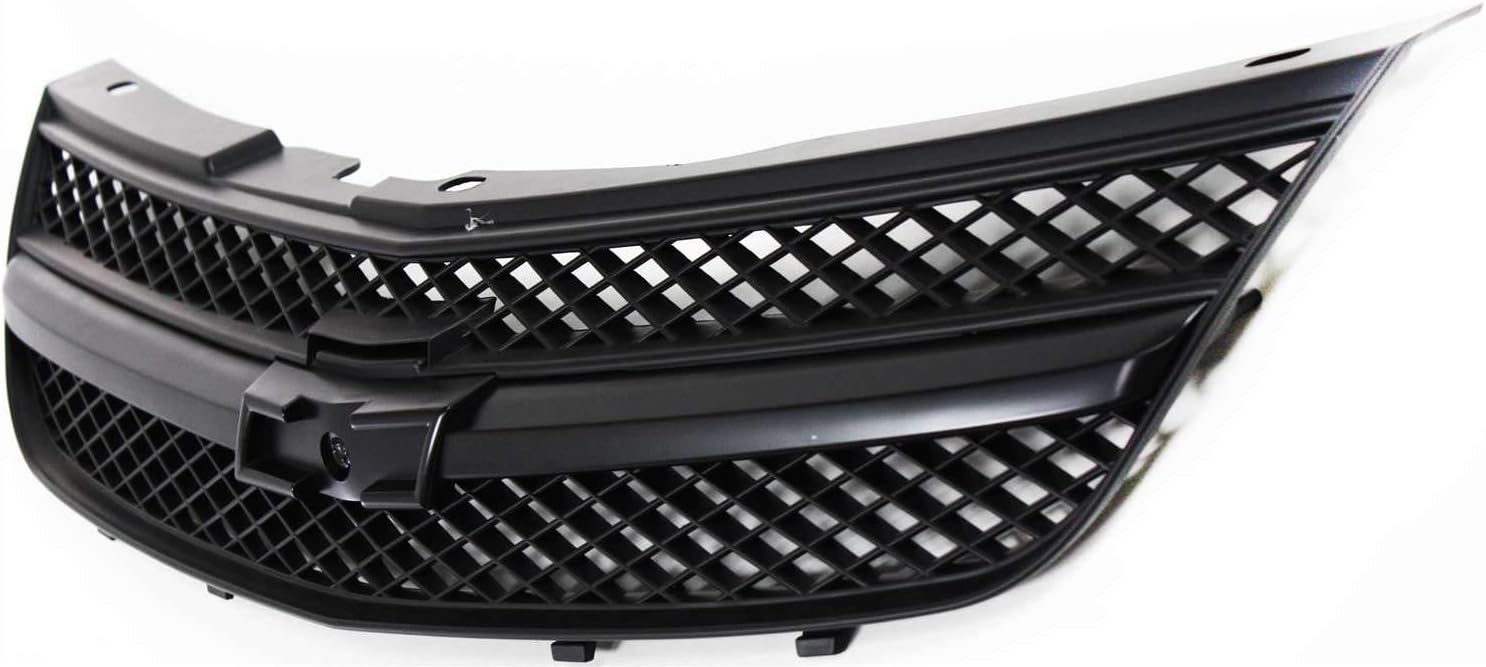 Compatible with 04-05 Chevy Impala Grill Grille Assembly Black Honeycomb Insert w/o Molding