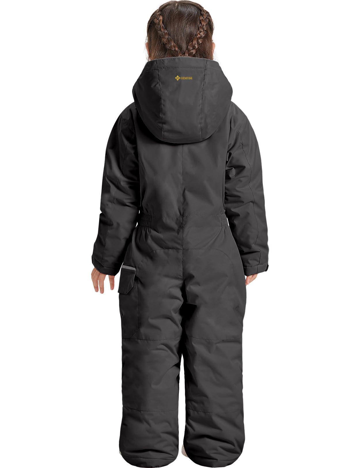 GEMYSE Enfants Combinaisons de ski une pièce Combinaisons Garçons Filles Combinaisons d'hiver imperméables
