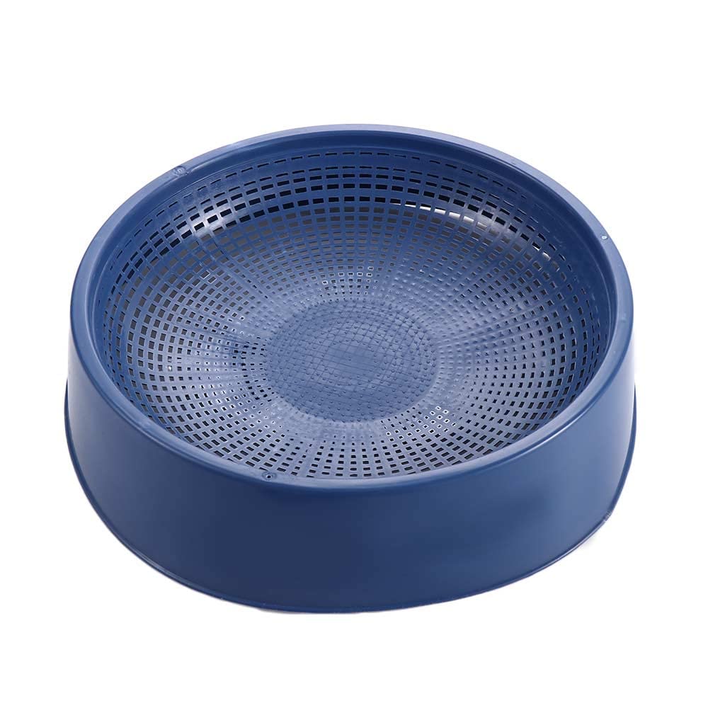 1/4Pcs Blue Plastic Pigeon Nest Dehumidification Breeding Bowls, Eggs Basin Nest Bowl Pigeon Accessories(1pc)