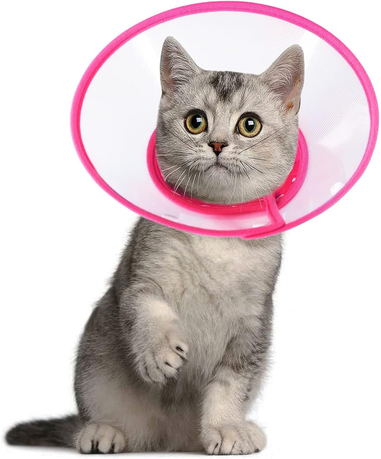 Vivifying Cat Cone Collar, Adjustable 5.16.1 Inches Lightweight Cat