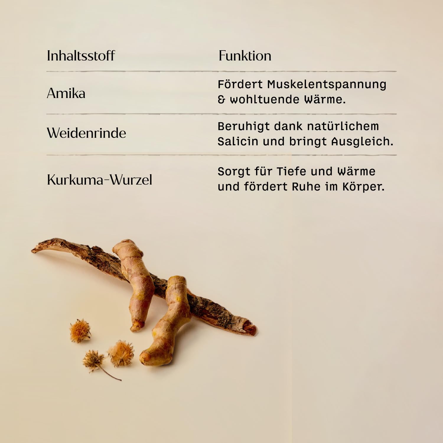 This Place The Blissful Day Entspannende Muskelcreme, Beruhigend, 60 ml | Natürliche Körpercreme mit Arnika, Kurkuma und Weidenrinde, Beruhigend und Spannungsreduzierend