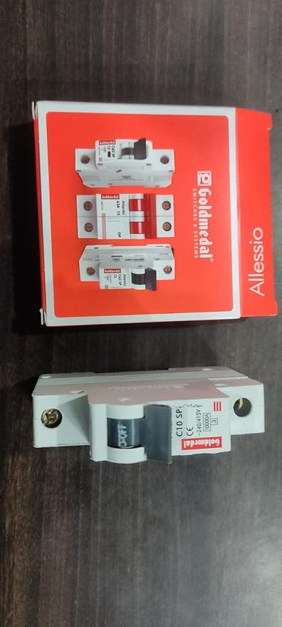 Goldmedal 10A SP-C Atlantic MCB (White) Pack of 2