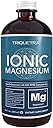 Liquid Magnesium | 8 oz - Ionic Magnesium Chloride, Highest & Fastest Absorption - Calm Mood, Sleep, Muscle Cramps & Spasms, Natural Laxative – Vegan, Glass Bottle (96 Servings)