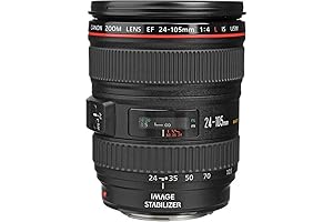 Canon RF 24-105mm f/4L IS USM Lens for EOS R System Cameras