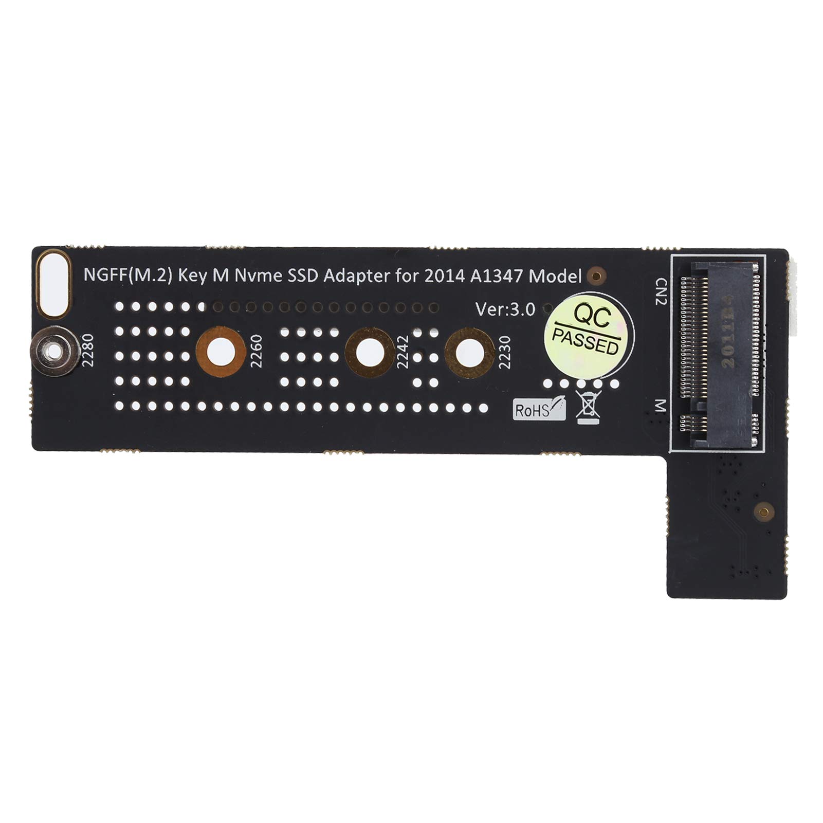 GOWENIC M.2 NGFF M‑Key NVME SSD Converter Card Adapter Module Board, for OS Mini Model 2014