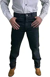 Calça Jeans Country Masculina Peão 100% Algodão Premium