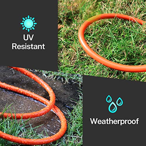 Firmerst 25 Ft 14/3 Lighted Outdoor Extension Cord Sjtw Flat Plug #TOP5