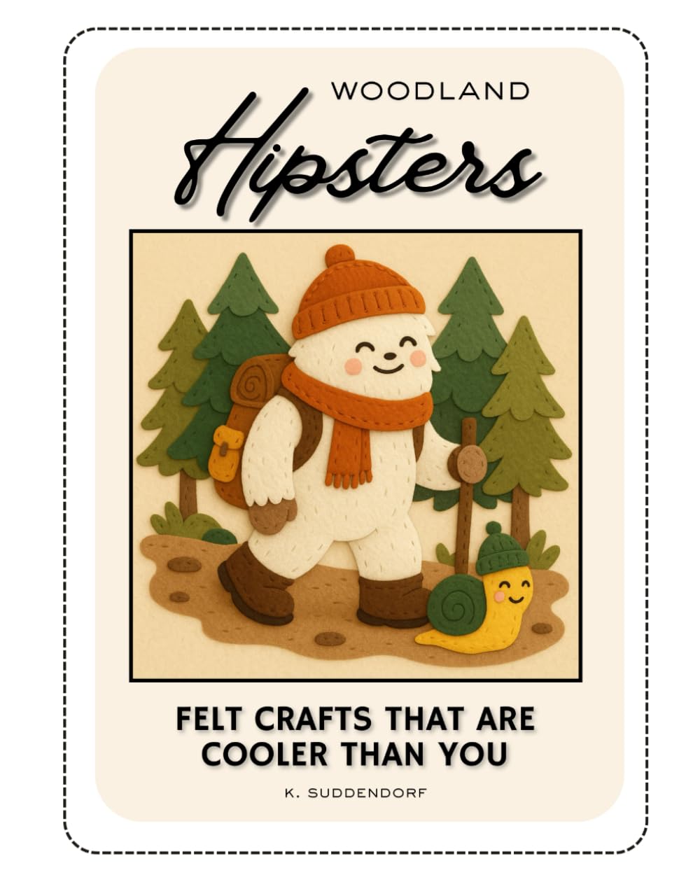 Woodland Hipsters: Felt Crafts That Are Cooler Than You (Heartfelt Crafts)