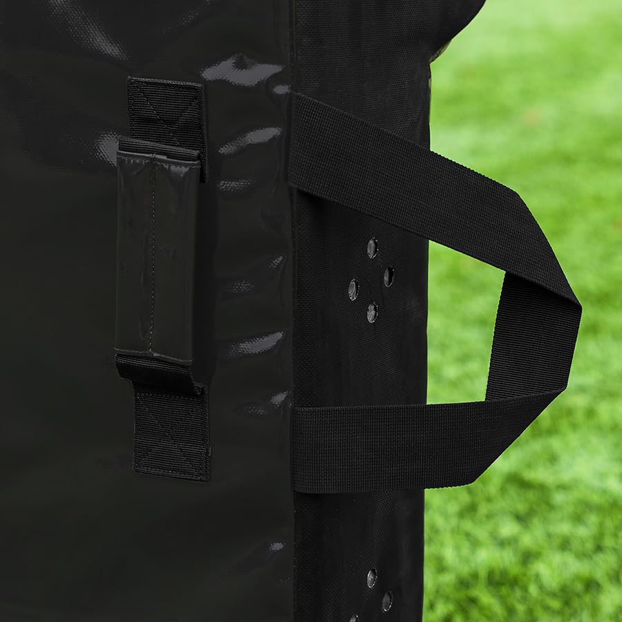 FORZA Bouclier de frappe incurvé de rugby [modèle Pro] – Tapis de pêche en mousse haute densité avec housse en PVC résistant aux intempéries – Junior ou Senior