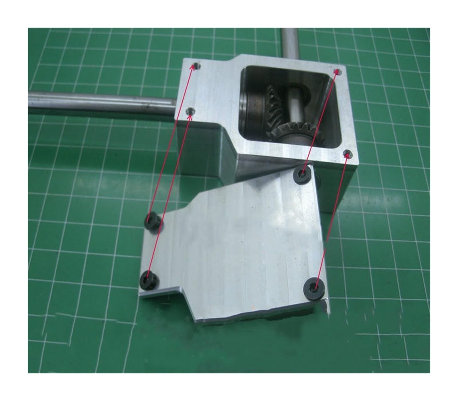 Mechanical Steering 1pcs Right Angle Steering Commutator 1:1 Transmission Spiral Bevel Gear 8mm Dual Shaft 90 Degree Reversing Reducer Gearbox Direction Transmission