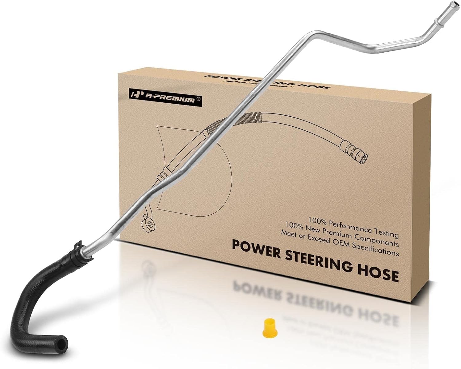 A-Premium Power Steering Return Hose Line Assembly Compatible with Toyota Sienna 2004-2010 3.3L, Reservoir to Pump