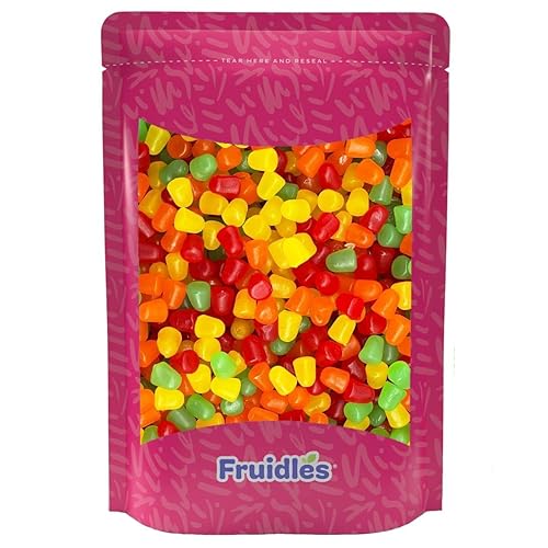 Miniatura 8 de Gotas de jalea JuJu de frutas surtidas, deliciosas gomitas, sin gluten, aperitivos divertidos y festivos, recuerdos de fiesta (5 libras a granel))