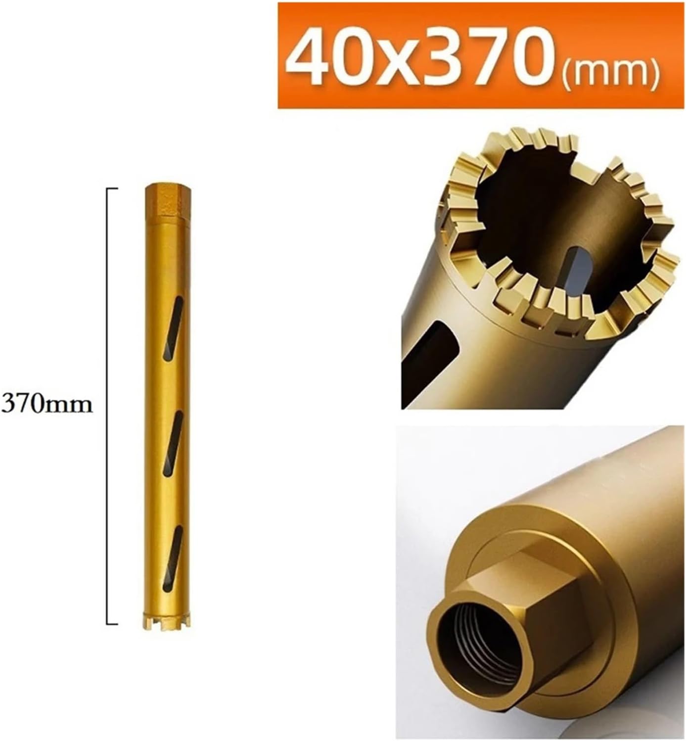 コンクリート用振動ドリルビット Bタイプ・ストレート 3.2mm×85mm - 大工道具・金物の専門通販アルデ コアビット コンクリート スレッドM22ドライウェットハンマー穿孔コンクリートコアドリルビット多用途エメリーグリッツ (51mm)