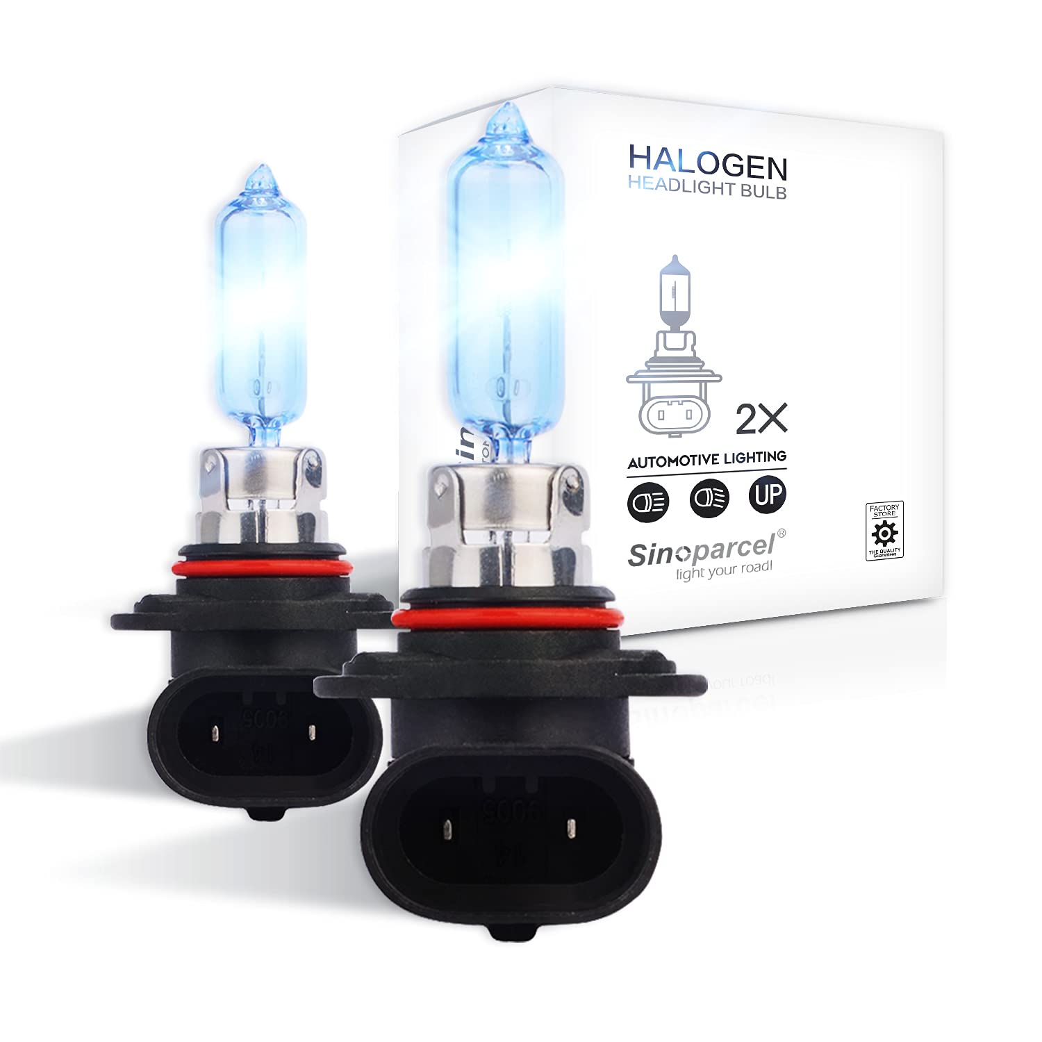 Buy Sinoparcel HIR2/9012 Halogen High and Low Beam Headlight