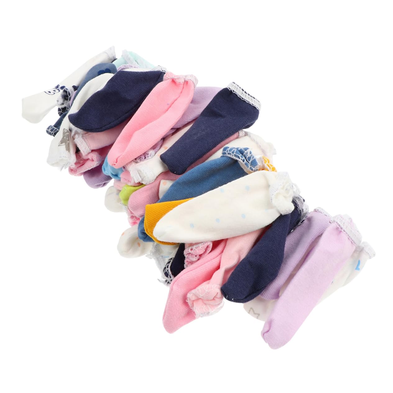 COLLBATH 50Pcs Cotton Finger Protectors Breathable Finger Covers for Comfort and Protection Random Gardening and DIY Projects