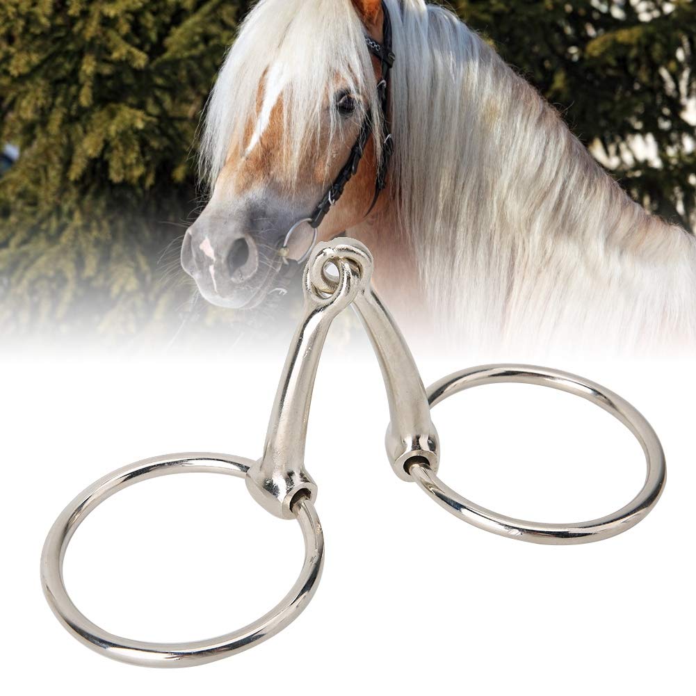 Filetto ad Anello, Filetto per Cavallo, Acciaio Inossidabile per Un Uso prolungato