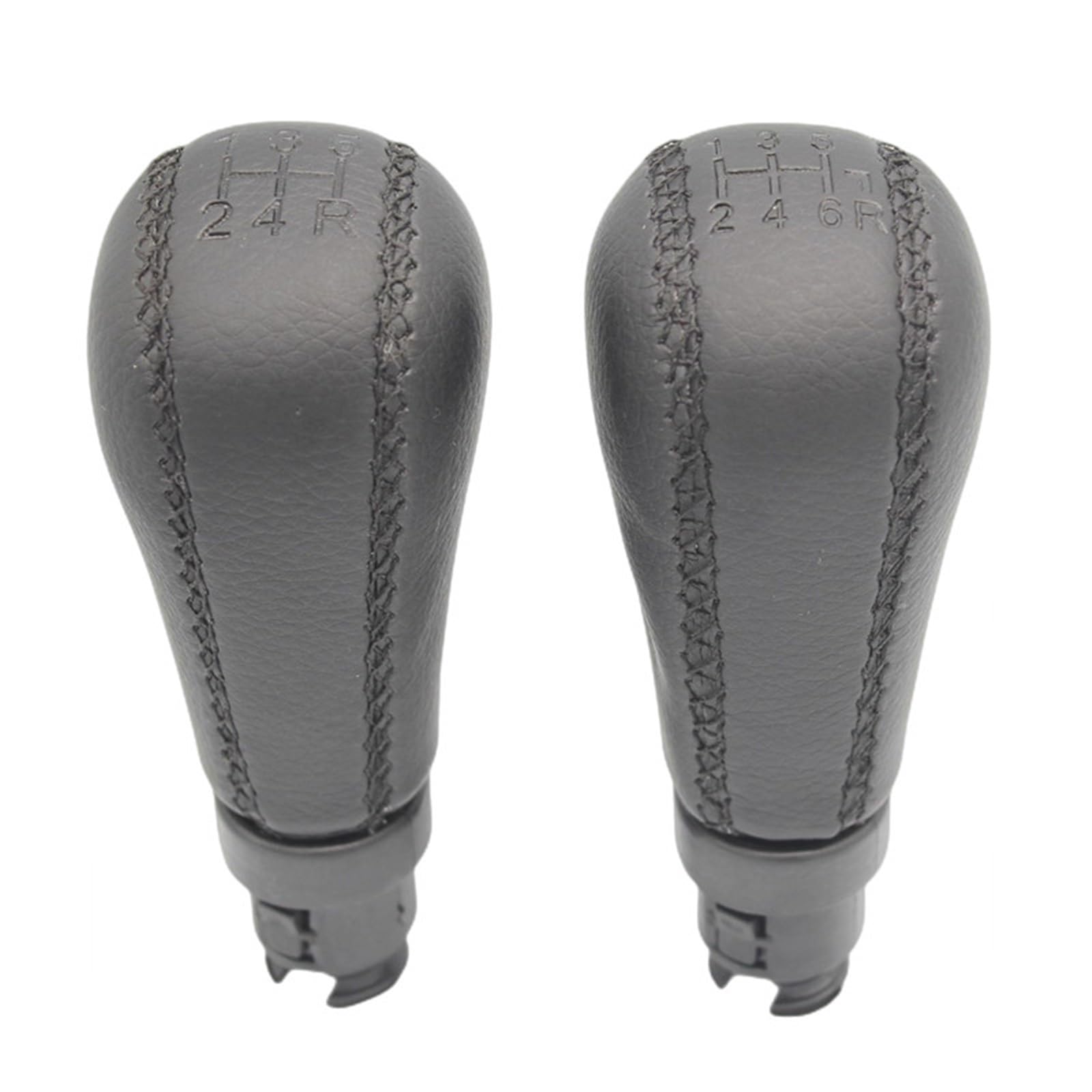 Auto Versnellingspookknop Voor Volvo S60 S80 V70 XC70 Naaien Lederen Pookknop Leer 5/6 Handleiding Versnellingshendel Pen Auto Styling Accessoires (Color : 5 Speed