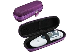 Purple Travel Case for iProven DMT489 and ANKOVO Thermometer