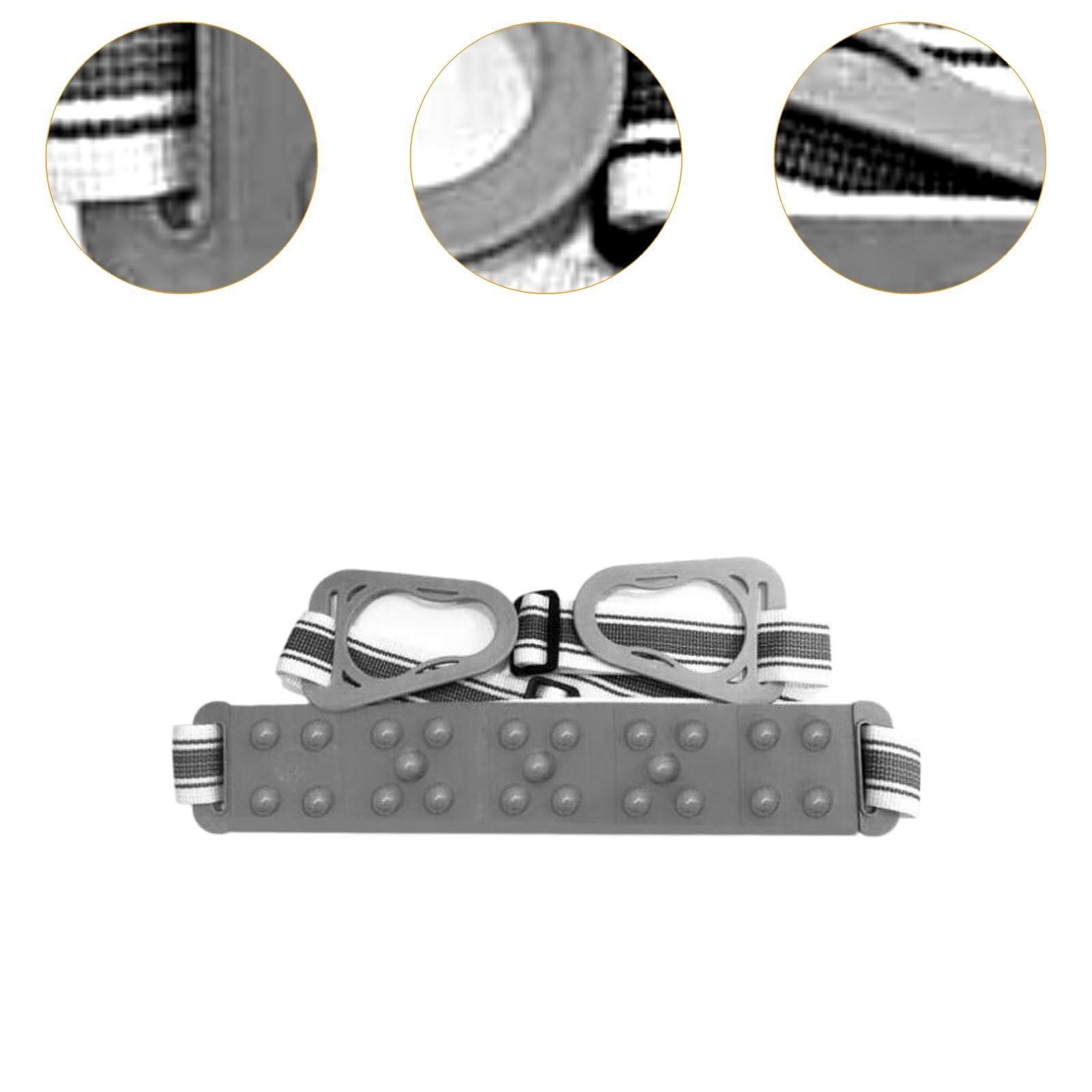 F Fityle Cinturón de Cinta de Cinta del cinturón de Cinta Abdomen masajeador Equipos de condición física cinturón de Masaje de Cinta de Cinta Ajustable para