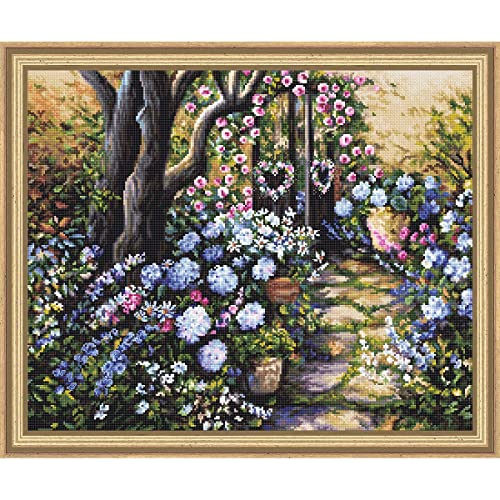 Letistitch Cross Stitch Set, Multicoloured, 39x32cm