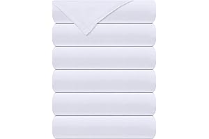 Royale Linen King 1800 Microfiber Flat Sheet