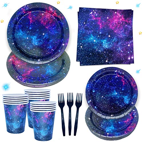 120 Pcs Under the Sea Party Decorations Ocean Birthday Party Plates and Napkins Set Sea Animal Theme Tableware Set Underwater